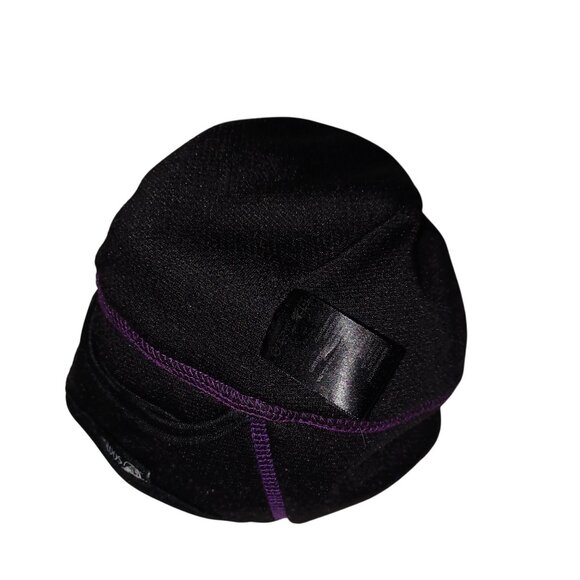 Igloos Gorpcore Retro Warm Royal Purple/Black Street Wear Urban Skully Cap Men - Picture 6 of 8